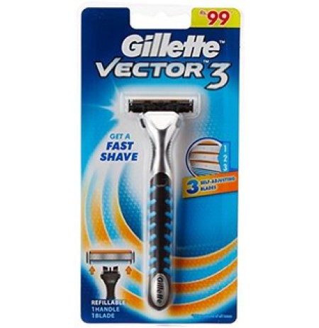 Gillette Vector 3 Fast Shave Razor